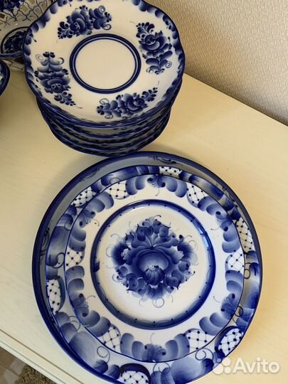 Посуда гжель