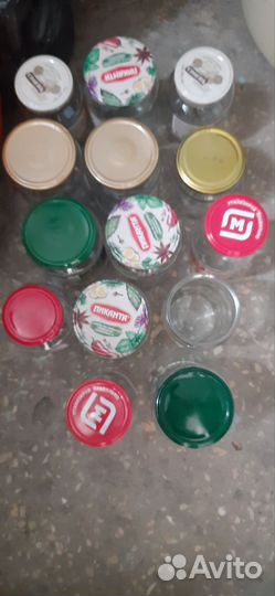 Стеклянные банки 0.5 л,0.7л