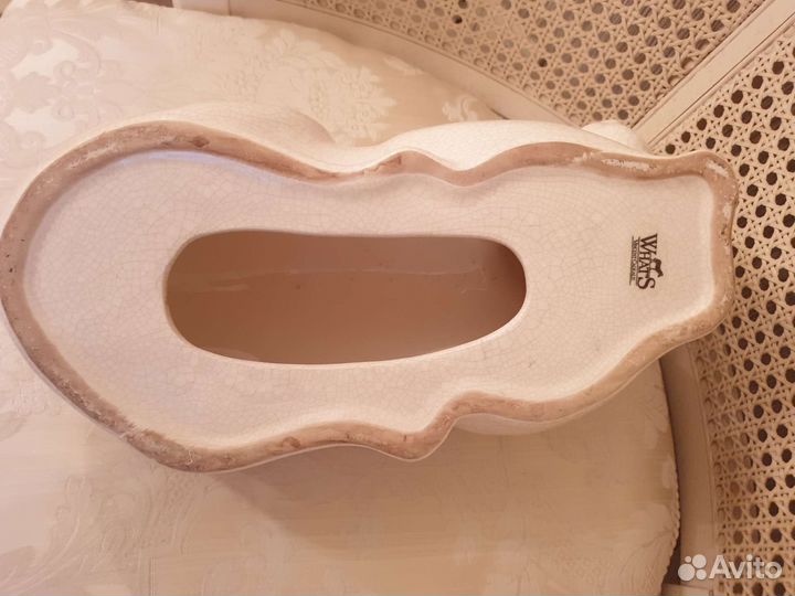 Фарфоровая кошка Редкая техника кракле