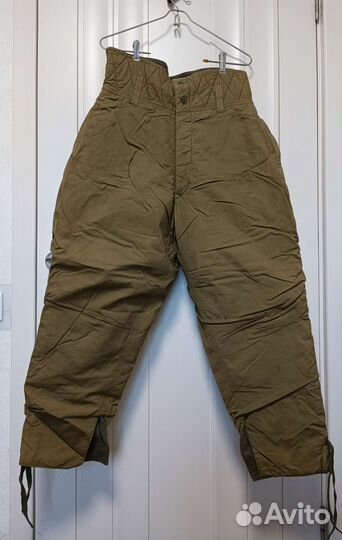 Штаны ватные утеплённые высокие р 54 СССР -71 г