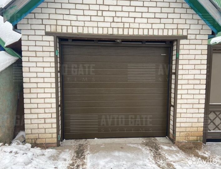 Секционные ворота гаражные