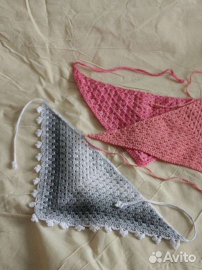 Вязаная косынка