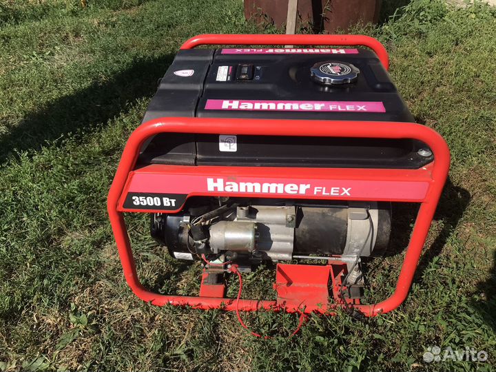Генератор бензиновый Hammer 3,5квт, б/у