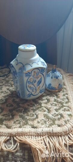 Чайница фарфор СССР