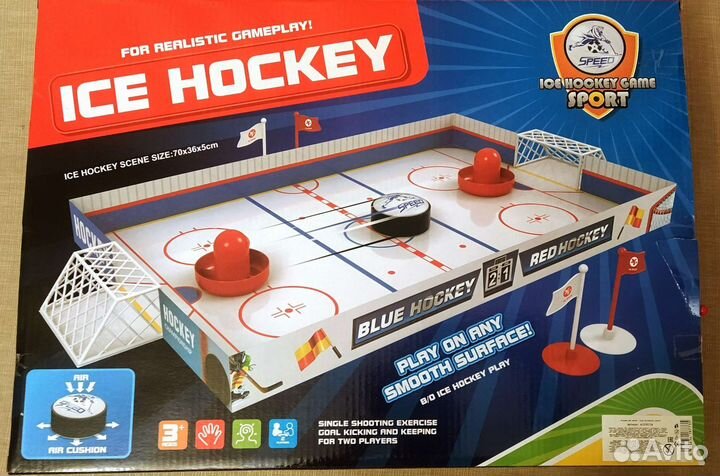 Настольная игра аэрохоккей для детей