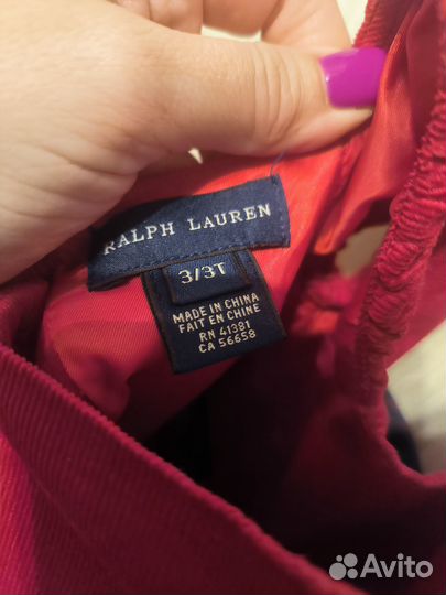 Ralph lauren платье