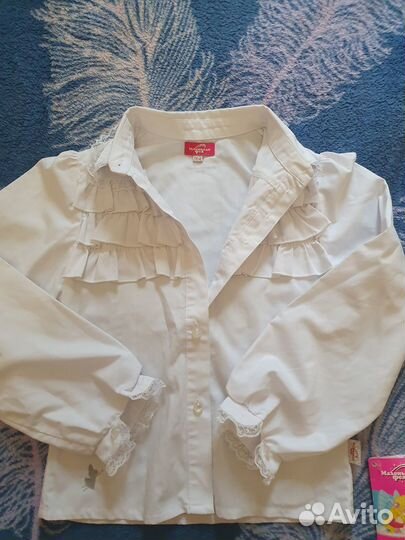 Блузка для девочки 128