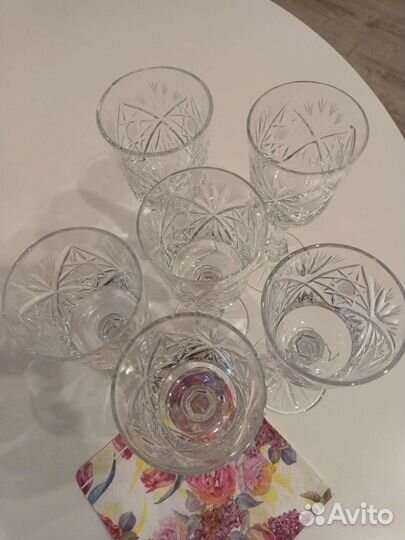 Хрустальные фужеры