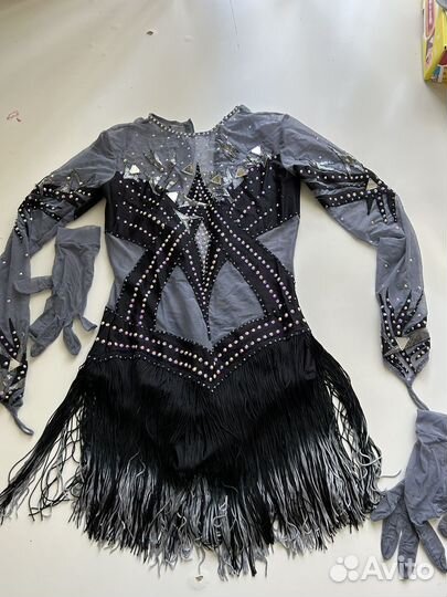 Костюм для фигурного катания 134 140