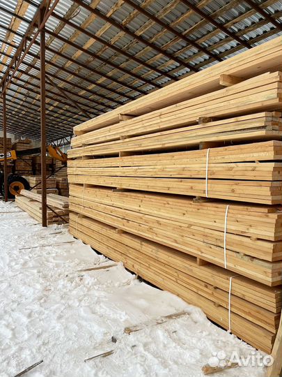Доска обрезная 50х150х6000мм от производителя