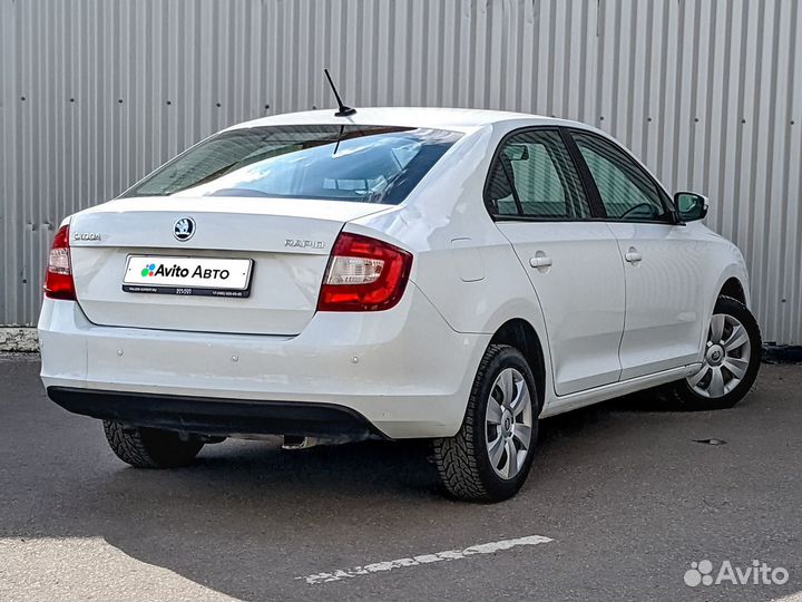 Skoda Rapid 1.6 AT, 2019, 84 557 км