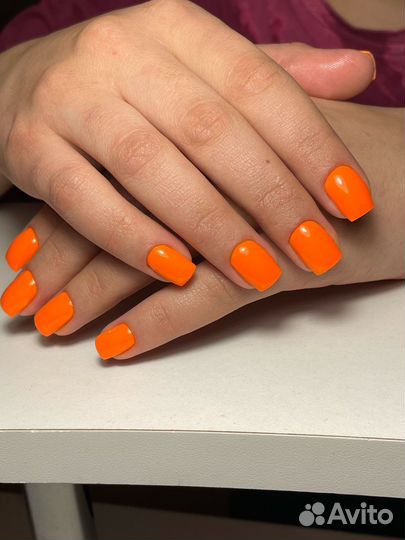 Маникюр с покрытием гель лак