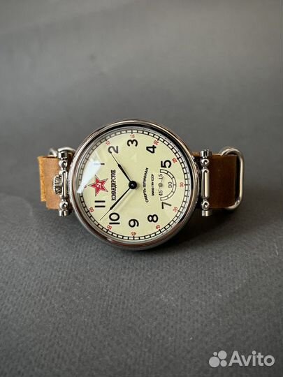 Молния Марьяж командирские наручные часы СССР