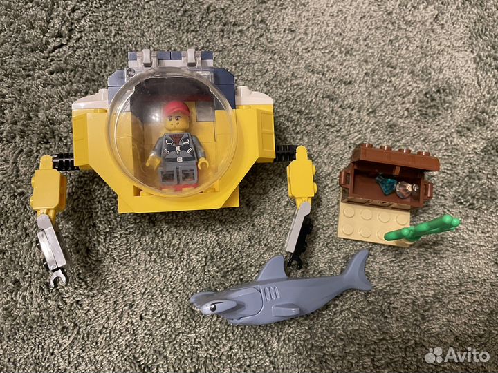Батискаф Лего city 4+