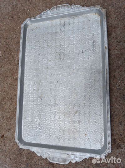 Поднос алюминиевый СССР