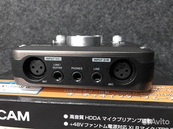 Внешняя студийная звуковая карта Tascam US-366