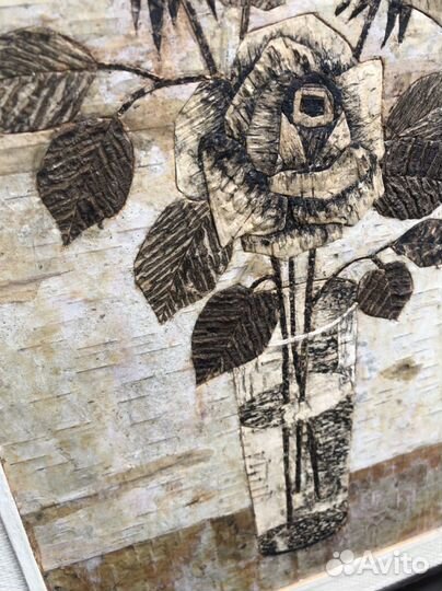 Картина из бересты 