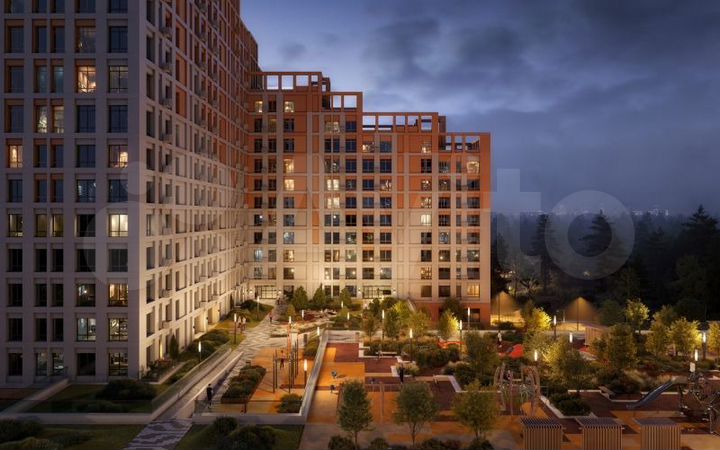 2-к. квартира, 63,3 м², 7/28 эт.