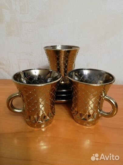 Кофейный набор, стекло