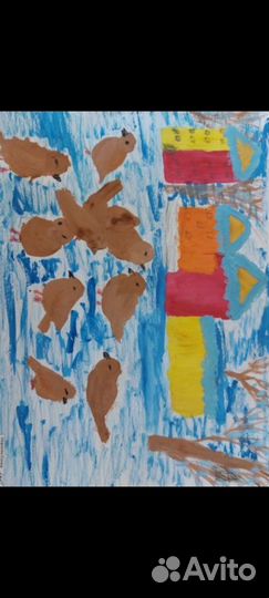 Картина для детского сада школы