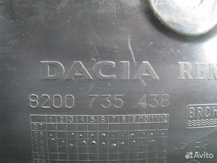 Подкрылок передний левый Renault Sandero 1 (BS11)