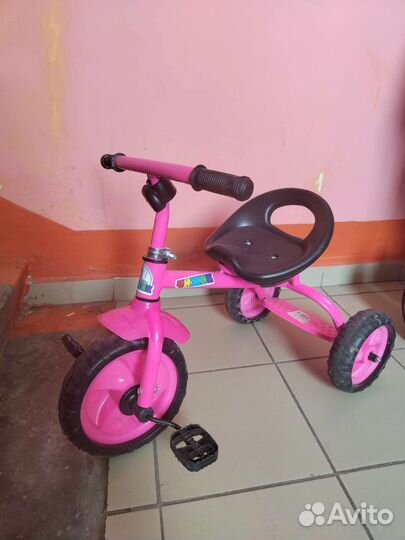 Велосипед детский трёхколёсный