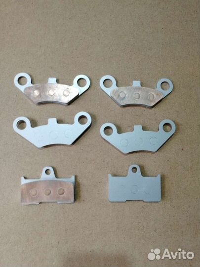 Медные тормозные колодки cf moto