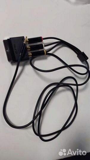Кабель xbox 360 3xRCA - Jack 3.5 + scart