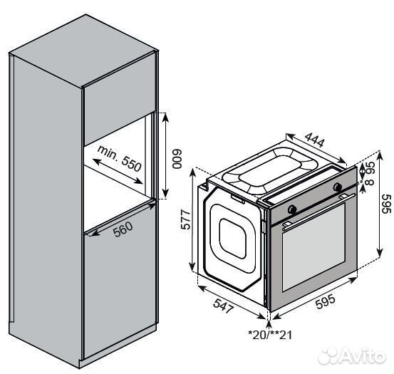 Духовой шкаф Kuppersberg HF 609 GR