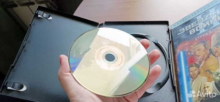 DVD Звездные войны 1я и 2я части. Цена за оба диск