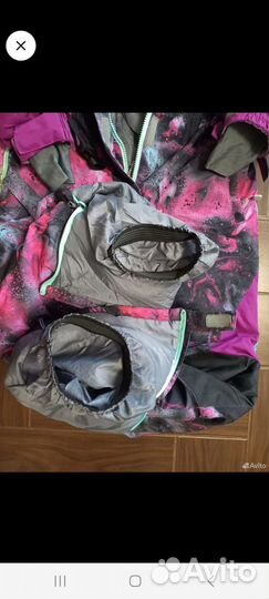 Зимний комбинезон для девочки