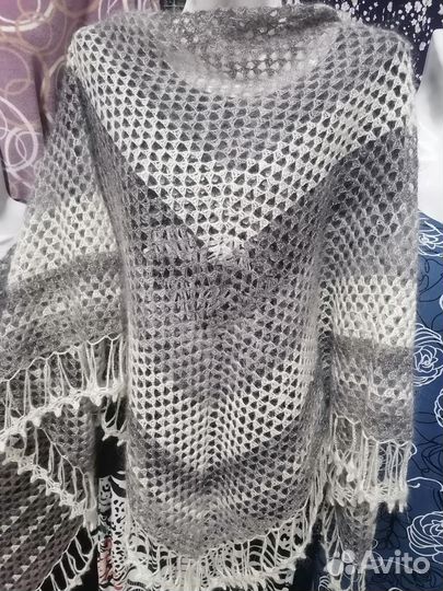 Пуховая косынка