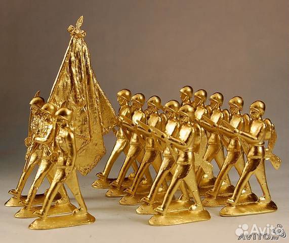 Солдатики оловянные