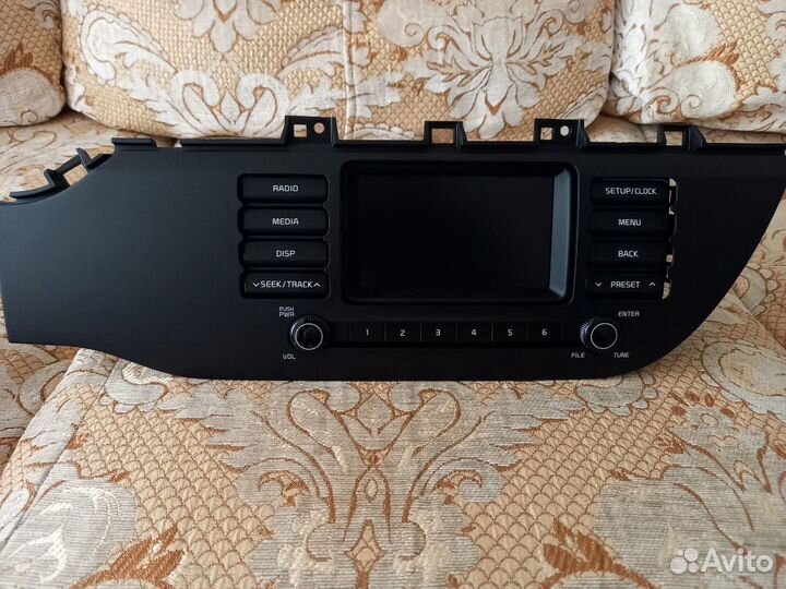 Штатная магнитола kia rio 4