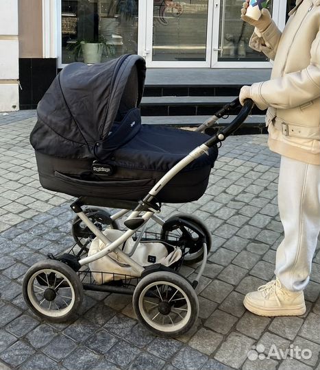Коляска люлька peg perego culla auto