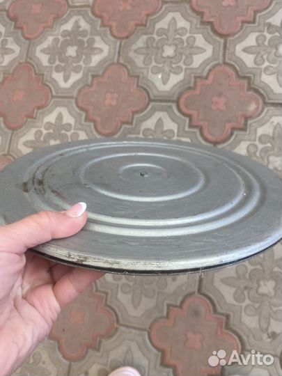 Диск металлический,ссср,вращающийся