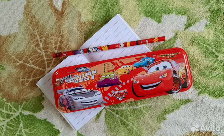 Канцелярский набор детский Тачки