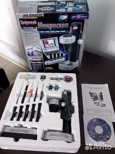 Цифровой микроскоп для школьника