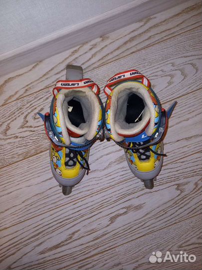 Роликовые коньки детские размер 30-33