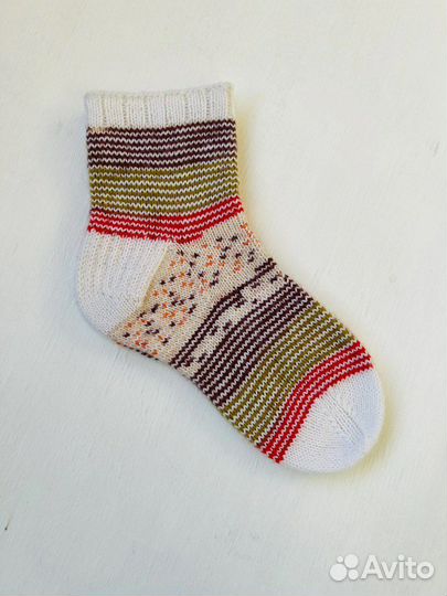 Вязаные носки