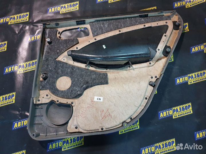 Обшивка двери задняя левая Шевроле Лачетти