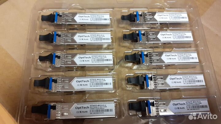 Модуль SFP WDM 1,25 Gb/s, ddmi, 3 км, 1310/1550 нм