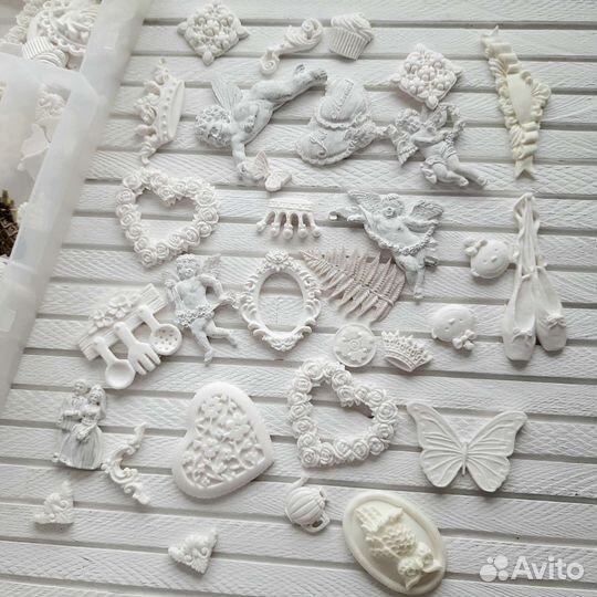 Фигурки из пластики для скрапбукинга