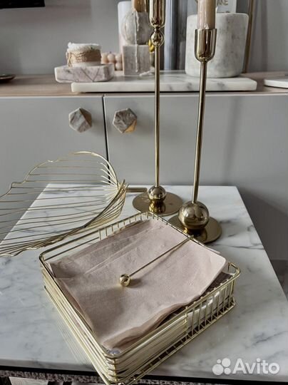 Фруктовница салфетница ваза подсвечник Zara home