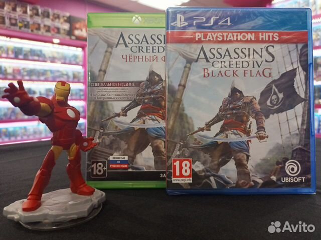 Assassin's Creed: Черный Флаг (Новый) PS4/Xbox One