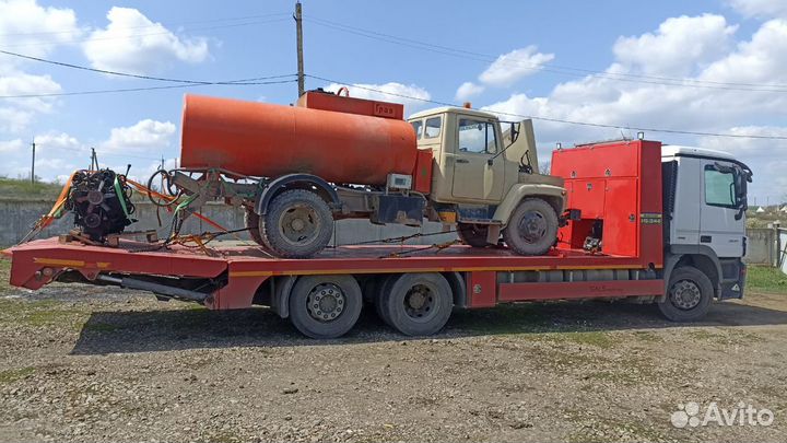 Грузовой эвакуатор трал