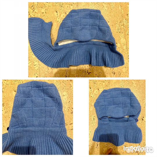 Шапка шлем, детские демисезонные шапки