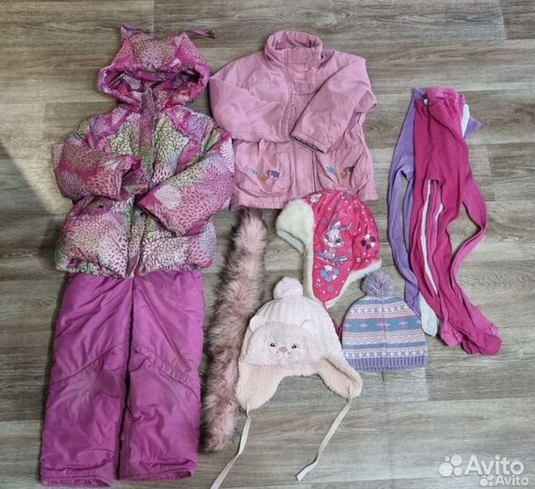 Вещи пакетом одежда для девочки 104р