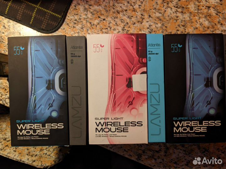 Беспроводная игровая мышь Lamzu Atlantis