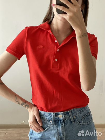 Lacoste polo женские